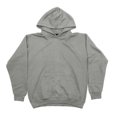 Youth Hoodies Heather Grey (H-200)